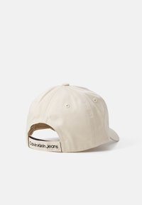 Calvin Klein Jeans MONOGRAM BASEBALL  - Kapa - oyster gray