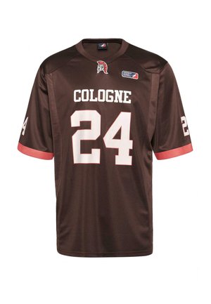 DEF, DEFSHOP X EUROPEAN LEAGUE OF FOOTBALL COLOGNE CENTURIONS 2 TRIKOTS UNISEX - T-shirts print - dark brown