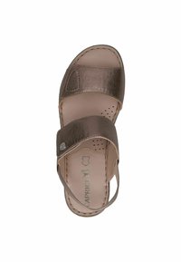 Caprice Sandale s punim potplatom - taupe metallic