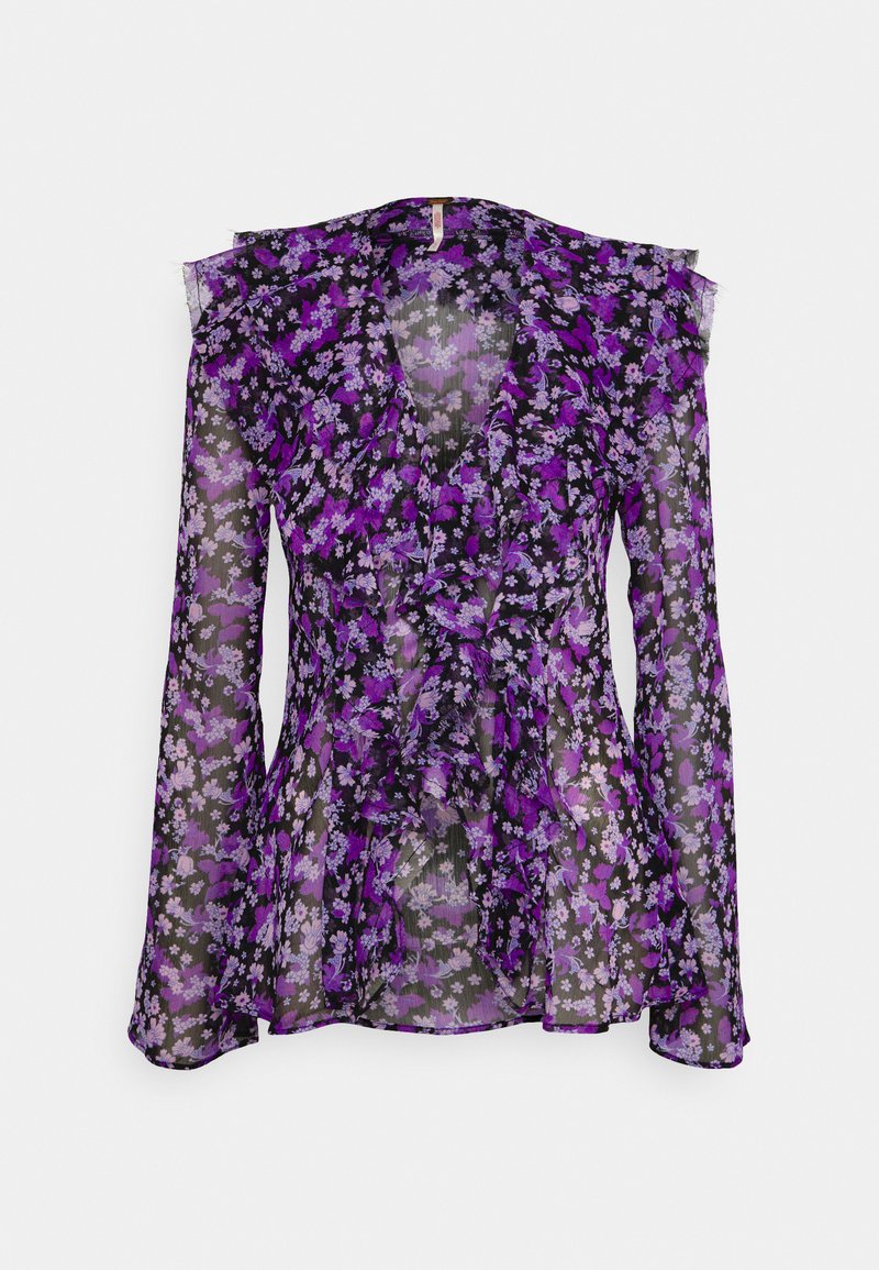 Free People Blouse paars Free People Blouse paars