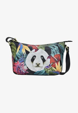 ANUSCHKA HANDPAINTED - Schoudertas - happy panda