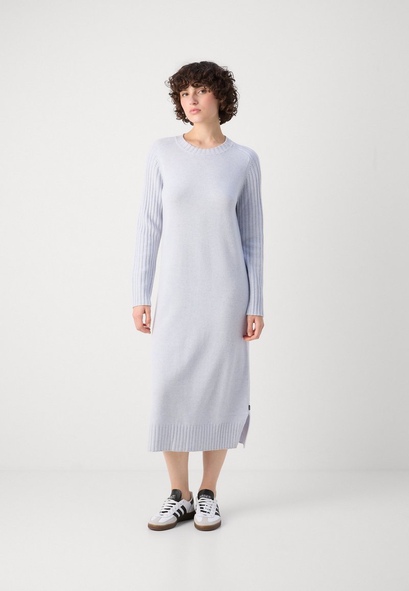 Ecoalf DRESS WOMAN - Jumper dress - oyster/grey - Zalando.co.uk