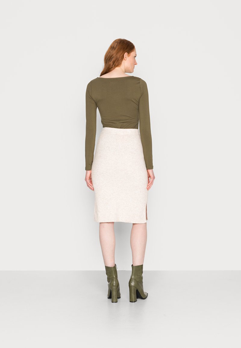 Damen Jeansröcke | Cream BLAIR SKIRT Bleistiftrock oat melange/beige - UM33328 Damen Jeansröcke | Cream BLAIR SKIRT Bleistiftrock oat melange/beige - UM33328