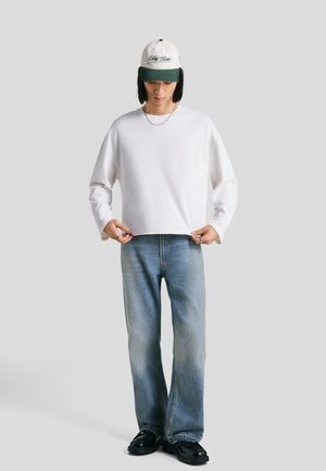 Jeans Straight Leg - blue denim