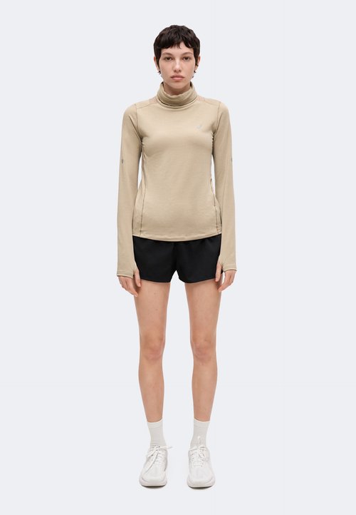 ASICS NAGINO RUN WINTER - Long sleeved top - greige — photo 2