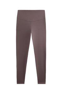 COMFORTLUX HIGH-RISE ANKLE-LENGTH - Leggings - mottled light brown