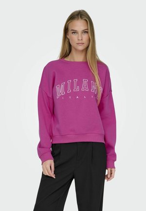 Sweater - rose violet