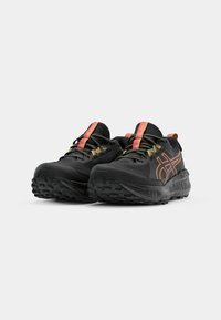 ASICS GEL-SONOMA 8 GTX - Trail hardloopschoenen - black/dark pink clay