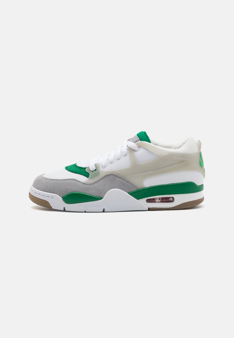 Jordan AIR JORDAN 4 RM - Sneakers laag - white/pine green/neutral grey ...