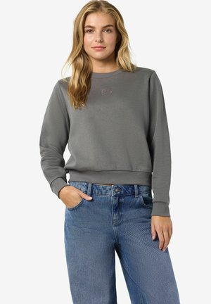 BESTICKTES - Pusa - charcoal gray