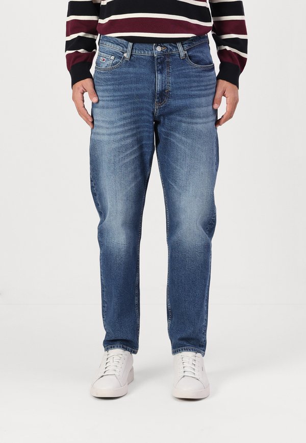 ISAAC TAPERED - Relaxed fit jeans - denim dark