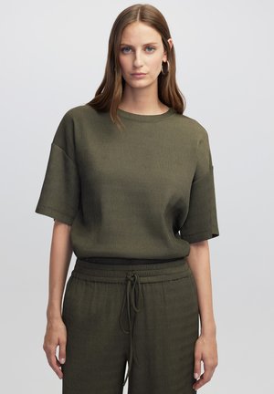 TEXTURED - Bluse - green