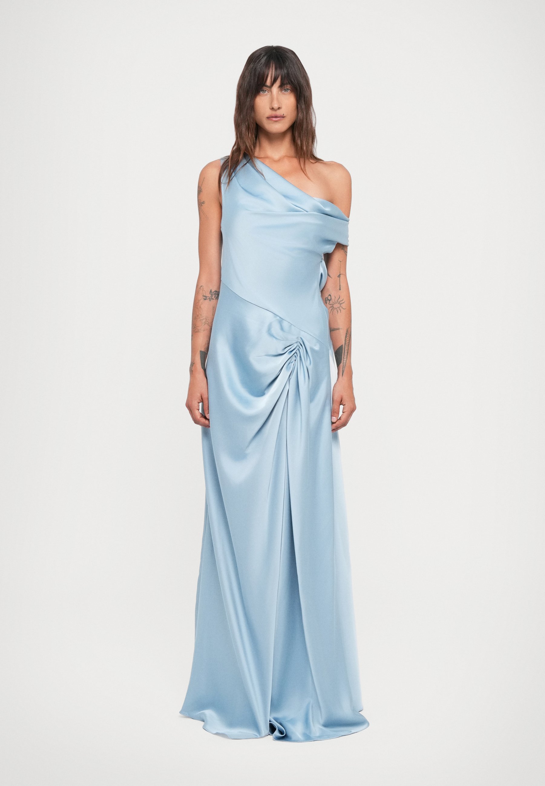 Et Ochs CAMILLA GOWN - Cocktail dress / Party dress - cerulean frost/light  blue - Zalando.co.uk