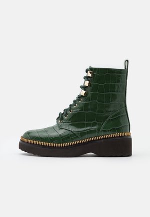 Plateaustøvletter - dark green