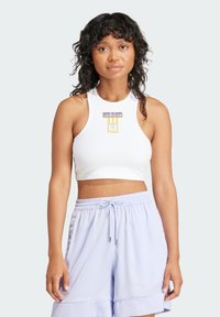 adidas Originals - ADIBREAK CROPPED TANK TOP - Top - white Thumbnail-Bild 1