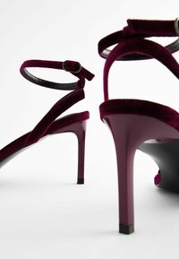 Next FOREVER COMFORT   - REGULAR FIT - High heeled sandals - wine red
