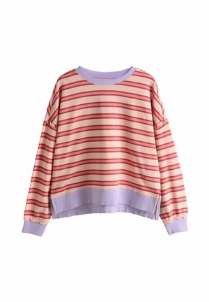 Sweater - pink/red stripe