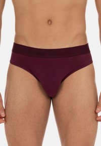 Bruno Banani 6ER PACK FLOWING - Slip - schwarz   dunkelrot