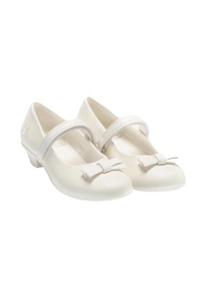 Ballerine con cinturino - white