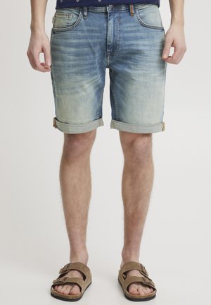 Denimshorts - denim middle blue