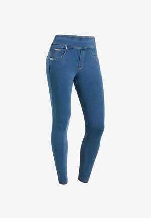 Freddy N.O.W.® YOGA DENIM - Skinny-Farkut - clear jeans-yellow seams