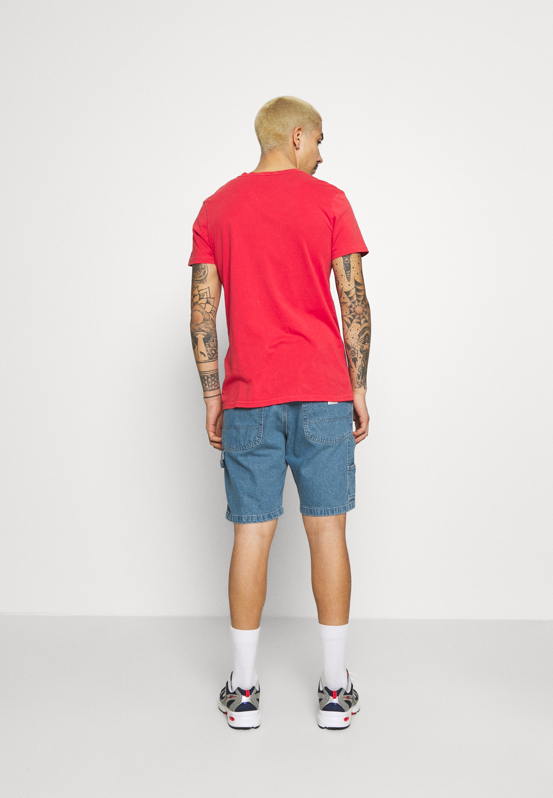 Lee CARPENTER - Denim shorts - blue 
