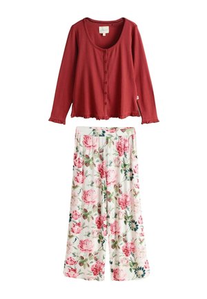 REGULAR FIT -LONG SLEEVE SET - Nachtwäsche Set - pink peony