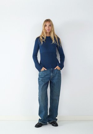 Balmohk, Round Neck - Strickpullover - dark blue