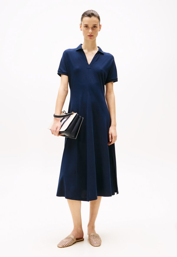 OPEN MIDI DRESS - Day dress