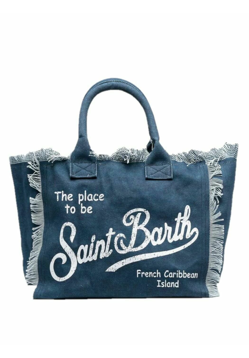 Borsa Mare MC2 Saint Barth Canvas Multicolor Pastello
