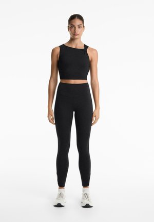 ASYMMETRICAL TWIST COMFORTLUX  - Débardeur - black