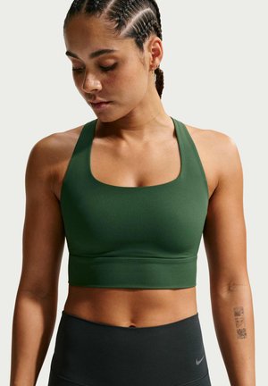Nike Performance ZENVY - Brassières de sport à maintien léger - fir/white