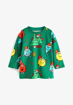 MR MEN CHRISTMAS STANDARD - Camiseta de manga larga - green