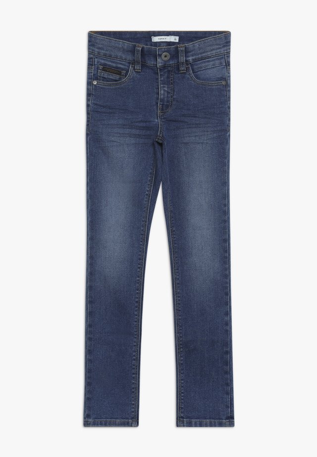 NKMTHEO PANT - Relaxed fit jeans - medium blue denim