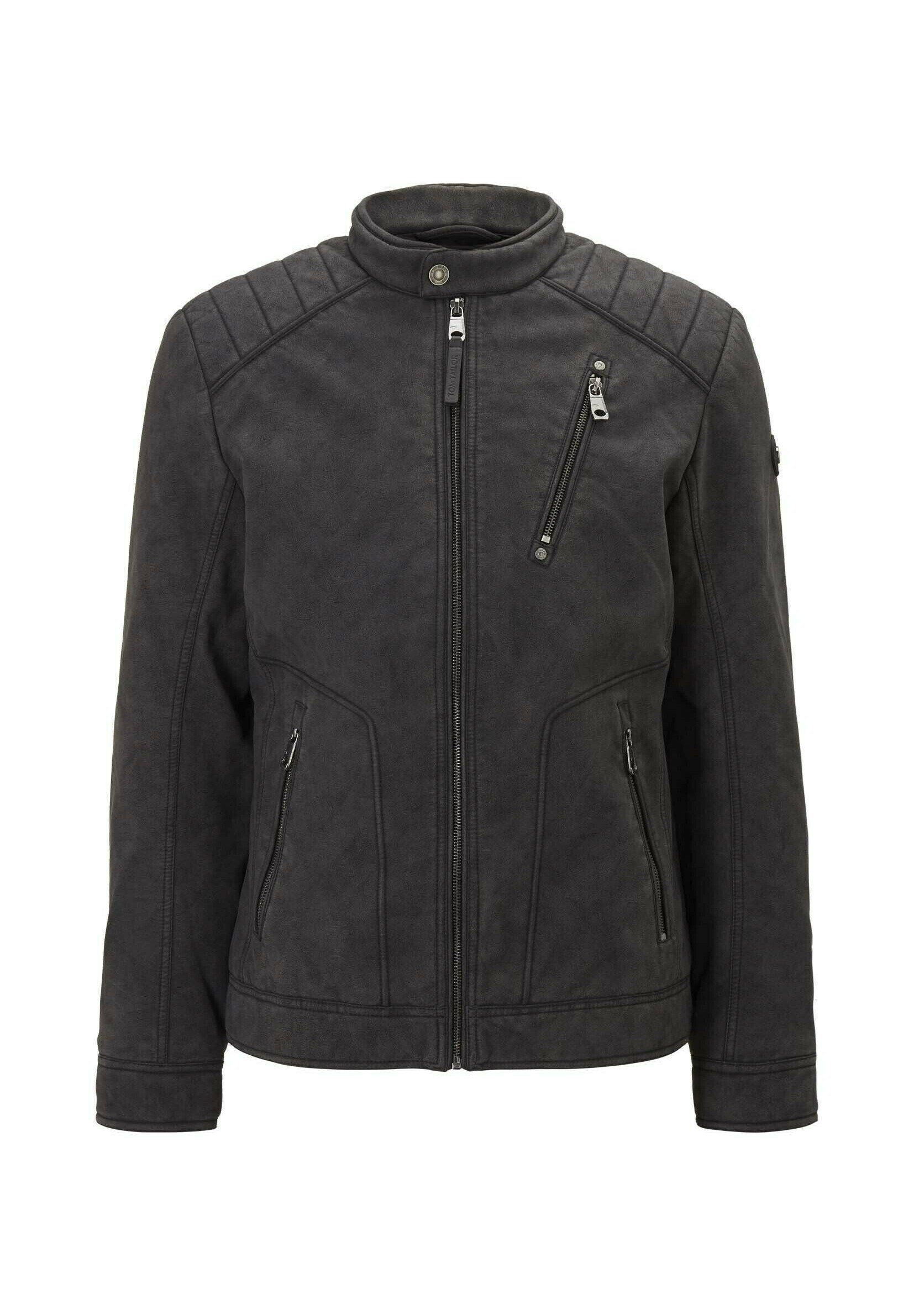 white pleather jacket