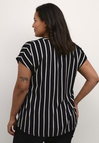Kaffe Curve KCSIDA - Blus - black deep chalk stripe