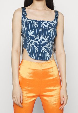 Blouse - blue