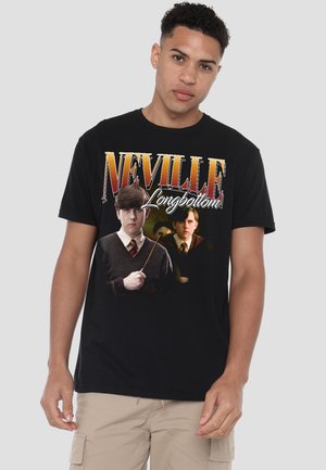 Cotton Soul, HARRY POTTER NEVILLE LONGBOTTOM HOMAGE - Print T-shirt - black