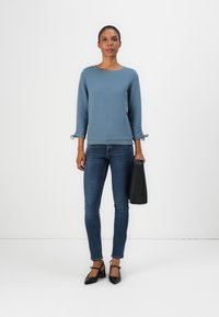 TOM TAILOR DENIM SLEEVE DETAIL - Sweatshirt
