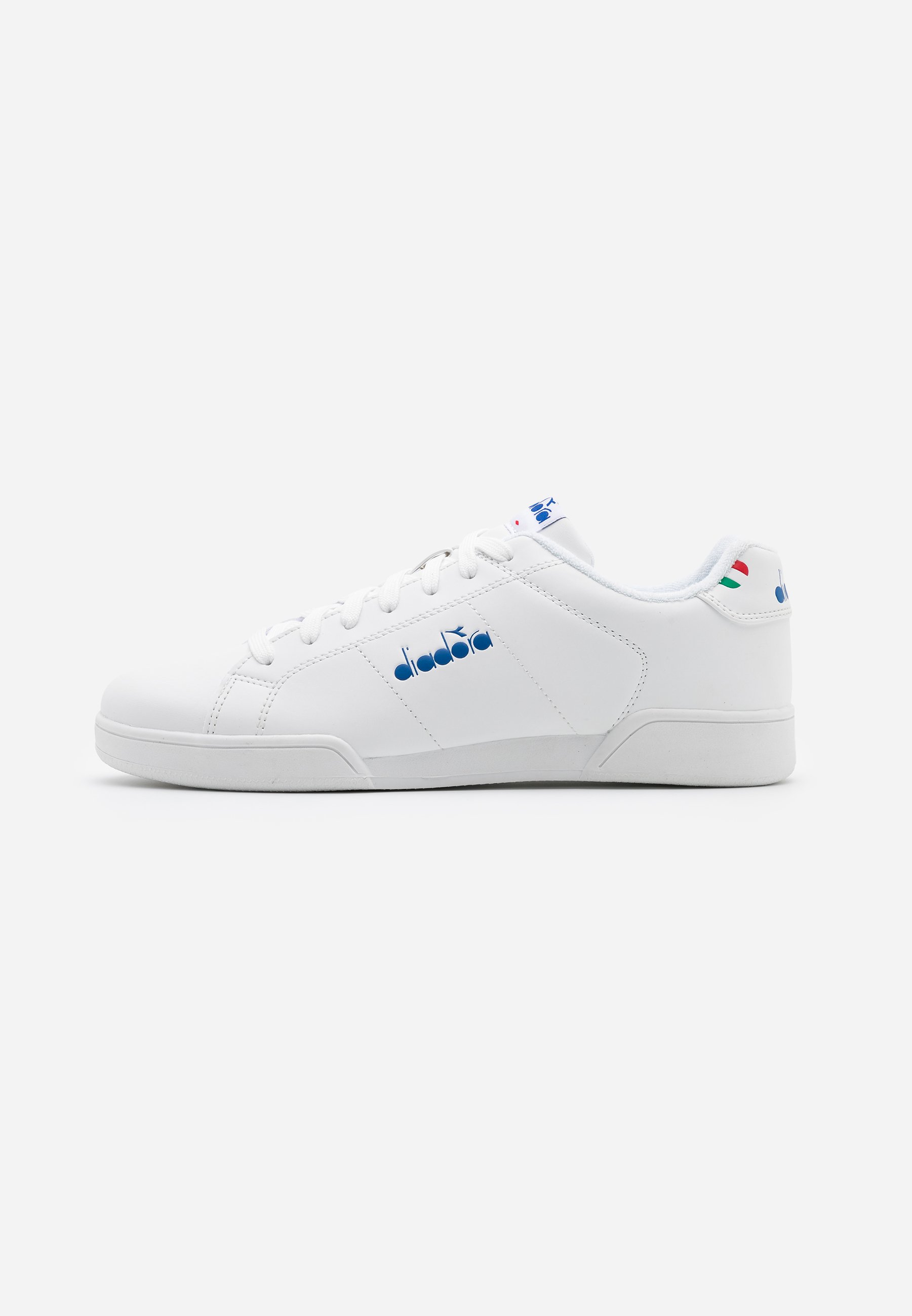Diadora IMPULSE I Joggesko whiteblue cobalt Zalando.no Diadora PLAYGROUND Treningssko blue corsair Zalando.no