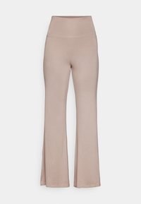 JAIPUR FLARE PANTS - Tepláky - cacao