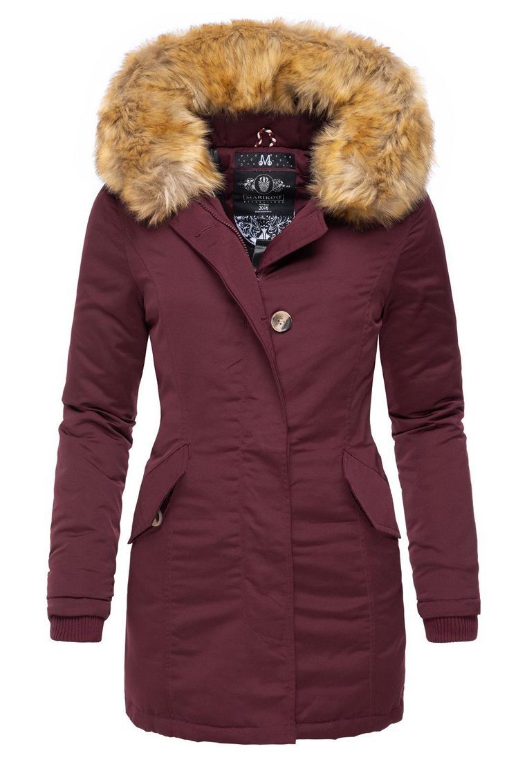 Marikoo - KARMAA - Winter coat - red, Enlarge