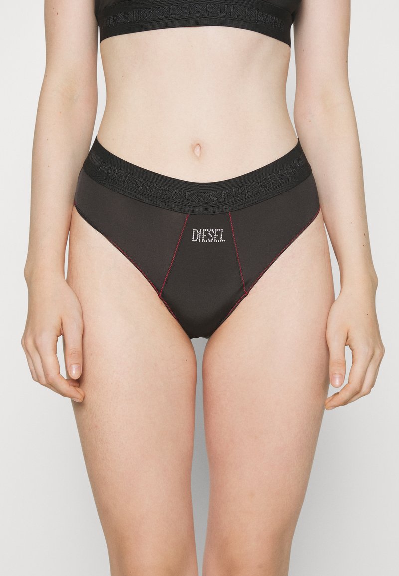 Diesel UFPN DENIM HIPSTER PANTY   Slip   black/grey/nero