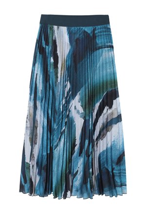 TATUUM RIDIO  - Pleated skirt - blue