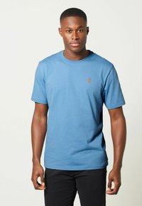 Next REGULAR FIT STAG - T-shirts basic - blue