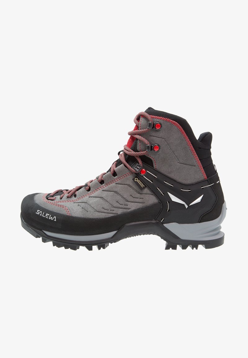 Salewa - MTN TRAINER MID GTX - Scarponi da montagna - charcoal/papavero, Ingrandire