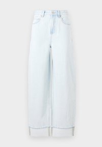 VMBILLIE BARREL - Wide leg - light blue denim