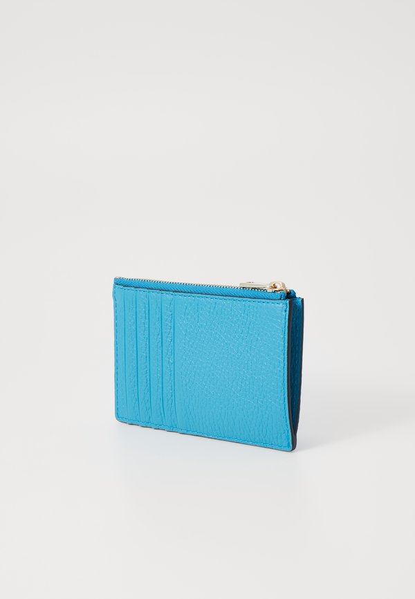 CAMELIA ZIPPED CARD CASE - Wallet - turchese4