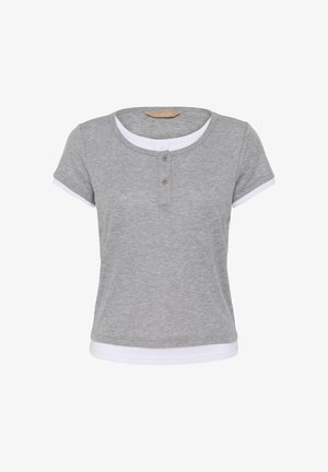 Culture, CURACHEL T-SHIRT - T-shirt imprimé - grey melange
