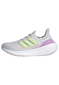 adidas Performance - ULTRABOOST LIGHT - Loopschoen neutraal - crystal white   green spark   bliss lilac Miniatuurafbeelding 1